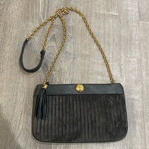 Gray and Gold Purse